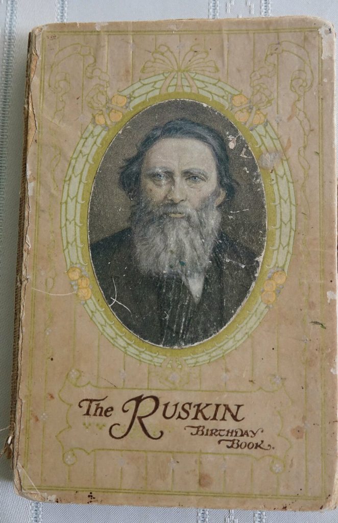 John Ruskin Birthday Book