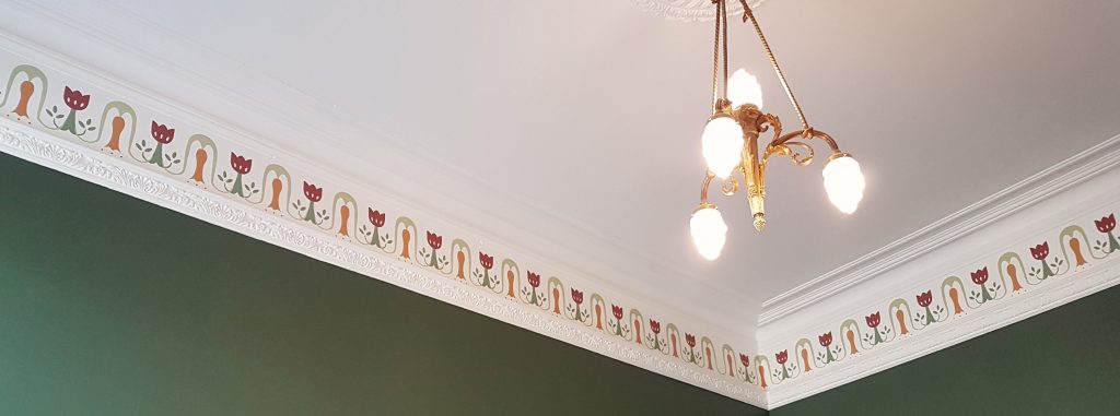 JOHN RUSKIN my famous ancestor, read my story 5 Hand Painted Frieze