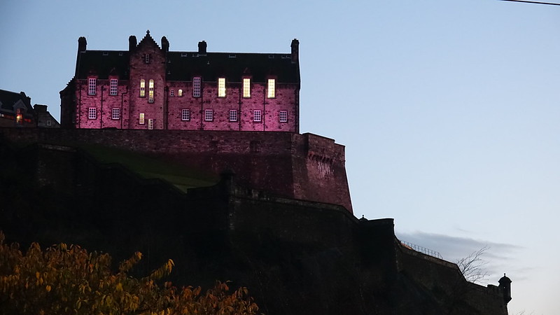 5* Hotels Scotland, view at dusk Barony House 5 Star Guest House